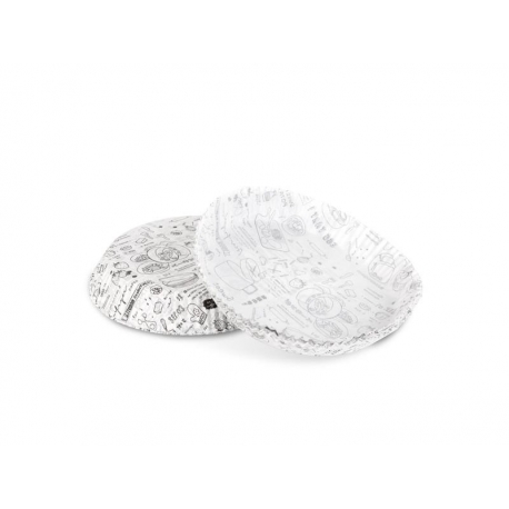 Papier na pečenie BEWELLO BW1033B do fritézy 23cm 50ks