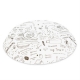 Papier na pečenie BEWELLO BW1033B do fritézy 23cm 50ks