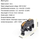 Rýchlospojka PCT-211 pre káble 0,08-4mm2 na DIN lištu