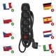 Predlžovací prívod 4 zásuvky 3m EMOS PC1413R