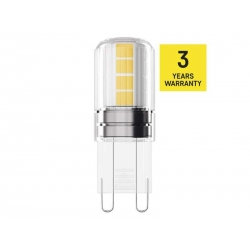LED žiarovka JC G9 2,5W teplá biela EMOS ZQ9D12