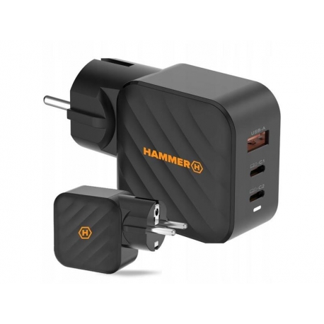 HAMMER Rapidcharge 65W USB adaptér