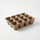 Sadeničkový podnos s kvetináčmi - 15,2 x 11,5 x 4,3 cm - 4 ks / balenie