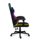 Herná stolička HUZARO Force 4.4 RGB Black