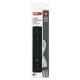 GoSmart predlžovací prívod 4 zásuvky 2m EMOS P1412SM s vyp./USB/biela-čierna/PVC/WiFi