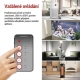 GoSmart predlžovací prívod 4 zásuvky 2m EMOS P1412SM s vyp./USB/biela-čierna/PVC/WiFi