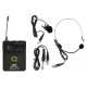 Duálny bezdrôtový UHF mikrofónový set s ručnými mikrofónmi Q-AUDIO * jednoduchý Plug&Play systém
