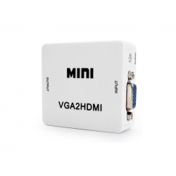 Adaptér VGA2HDMI, VGA / HDMI HD720P/ FULLHD1080P