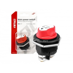 Odpojovač batérie 12V 24V 200A AMiO-03027