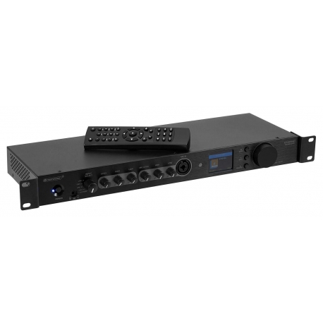 Riadiaca jednotka s BT / FM / DAB+ / Wifi/LAN internet rádio * 1x MIC, 1x AUX, 4x LINE