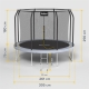 Trampolína REBEL RBA-8002 305cm