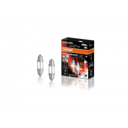 Autožiarovka LED 12V C5W OSRAM studená biela 2ks