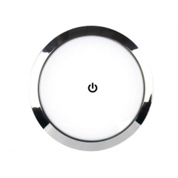 LED podhľadové svetlo do karavanu s dotykovým vypínačom 12-24V - 7,3cm