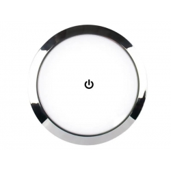 LED podhľadové svetlo do karavanu s dotykovým vypínačom, 12-24V - 18cm