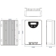 Solárny regulátor MPPT Lumiax MC4010BT, 12-24V/40A, bluetooth