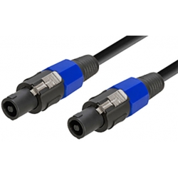 5m profi reproduktorový kábel 2x1,5mm2 SPEAKON-SPEAKON