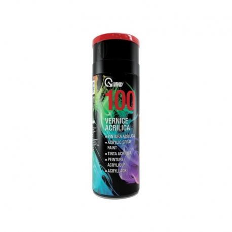 Akrylový emailový sprej - na kov, plast a drevo - 400 ml - červená