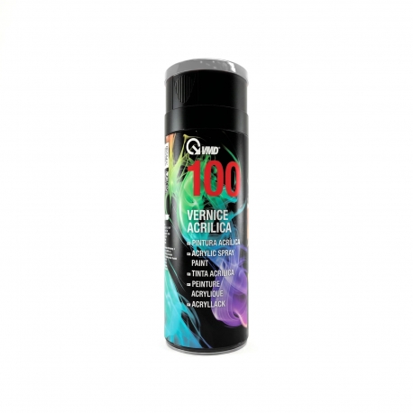 Akrylový emailový sprej - na kov, plast a drevo - 400 ml - sivá