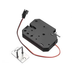 Elektrický zámok XG-07C 12VDC 1,8A čierny