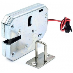 Elektrický zámok XG-07C 12VDC 1,8A strieborný