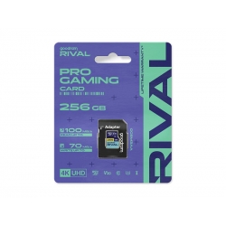 Pamäťová karta GOODRAM Rival microSD 256 GB V30 UHS-III s adaptérom