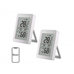 Inteligentný senzor teploty a vlhkosti SONOFF SNZB-02DR2 ZigBee, 2 ks