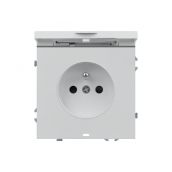 Zásuvka DPM MOXY MOX1013W, biela