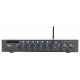 2-zónová rozhlasová ústredňa pre 100V * 120W * MP3 prehrávač s USB * BT