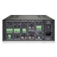 Mono zosilňovač Biamp spínaný signálom * 2x MIC, 2x LINE * 30W * 100V / 4 Ohm