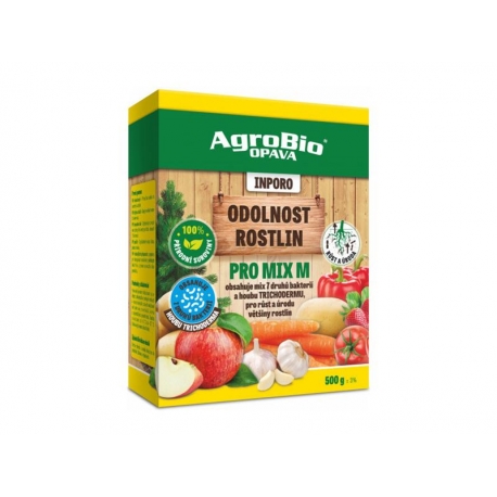 Prípravok na posilnenie odolnosti rastlín AGROBIO Inporo Pro Mix M 500 g
