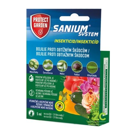 Prípravok proti voškám a molicám PROTECT GARDEN Sanium System 5 ml