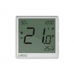 Inteligentný termostat ENGO EONE-230W ZigBee Tuya 230 V, biely