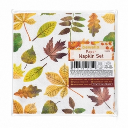 Sada papierových servítok – listy – 2-vrstvové – 33 x 33 cm – 16 ks / balenie