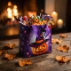 Halloween taška - 22,5 x 23 x 11 cm - 4 varianty