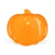 Halloweenová servírovacia miska - tekvica - oranžová - plast - 30 x 27 cm