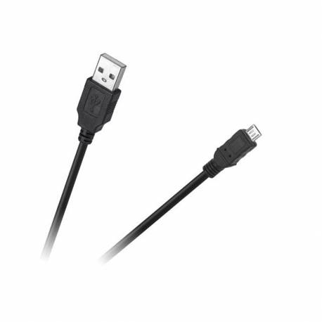 Kábel USB A - micro USB 0,2m cabletech Eco-line